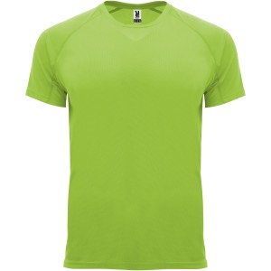 Bahrain short sleeve kids sports t-shirt, Lime / Green Lime (T-shirt, mixed fiber, synthetic)