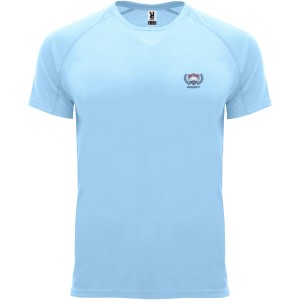 Bahrain short sleeve kids sports t-shirt, Sky blue (T-shirt, mixed fiber, synthetic)