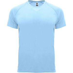 Bahrain short sleeve kids sports t-shirt, Sky blue (T-shirt, mixed fiber, synthetic)