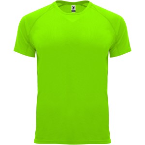 Bahrain short sleeve men's sports t-shirt, Fluor Green (T-shirt, mixed fiber, synthetic)