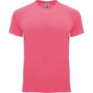 Bahrain short sleeve men's sports t-shirt, Fluor Lady Pink (T-shirt, mixed fiber, synthetic)