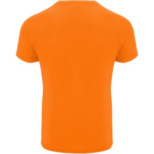 Bahrain short sleeve men's sports t-shirt, Fluor Orange (T-shirt, mixed fiber, synthetic)