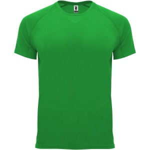 Bahrain short sleeve men's sports t-shirt, Green Fern (T-shirt, mixed fiber, synthetic)