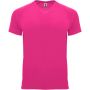Bahrain short sleeve men's sports t-shirt, Pink Fluor