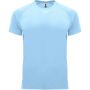 Bahrain short sleeve men's sports t-shirt, Sky blue