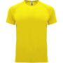 Bahrain short sleeve men's sports t-shirt, Yellow