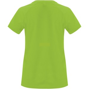 Bahrain short sleeve women's sports t-shirt, Lime / Green Lime (T-shirt, mixed fiber, synthetic)