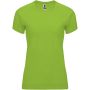 Bahrain short sleeve women's sports t-shirt, Lime / Green Lime
