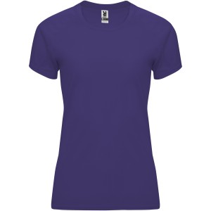 Bahrain short sleeve women's sports t-shirt, Mauve (T-shirt, mixed fiber, synthetic)