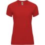 Bahrain short sleeve women's sports t-shirt, Red