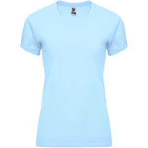 Bahrain short sleeve women's sports t-shirt, Sky blue (T-shirt, mixed fiber, synthetic)