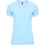 Bahrain short sleeve women's sports t-shirt, Sky blue