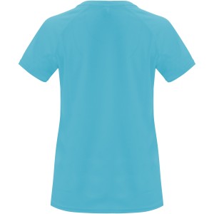 Bahrain short sleeve women's sports t-shirt, Turquois (T-shirt, mixed fiber, synthetic)