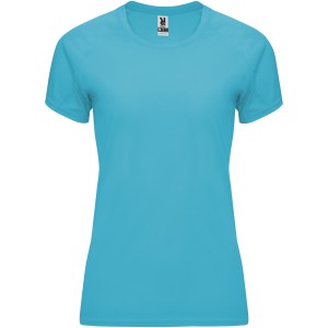 Bahrain short sleeve women's sports t-shirt, Turquois (T-shirt, mixed fiber, synthetic)