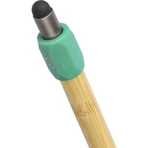 Bamboo ballpen Fenn, green (Wooden, bamboo, carton pen)
