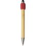 Bamboo ballpen Fenn, red