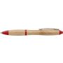 Bamboo ballpen Hetty, red