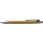 Bamboo ballpen Lacey, silver (3993-32CD)