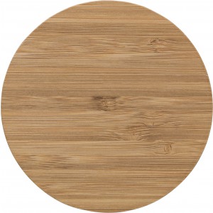 Bamboo charger Fernando, brown (Powerbanks)