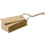 Bamboo cover with sticky notes Kingston, brown (967390-11)
