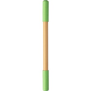 Bamboo endless pencil Wolfgang, light green (Wooden, bamboo, carton pen)