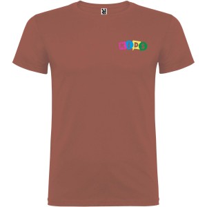 Beagle short sleeve kids t-shirt, Brick red (T-shirt, 90-100% cotton)
