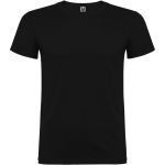 Beagle short sleeve men's t-shirt, Solid black (R65543O)