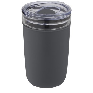 Bello 420 ml glass tumbler with recycled plastic outer wall, (Glasses)