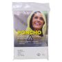 Bio-degradable PE poncho Elisha, neutral