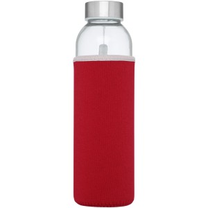 Bodhi 500 ml glass sport bottle, Red (Sport bottles)