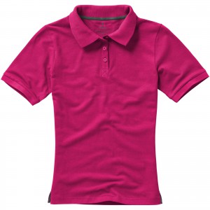Calgary short sleeve women's polo, Pink (Polo shirt, 90-100% cotton)