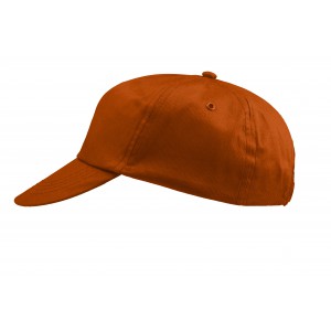 Cap, cotton twill, orange (Hats)