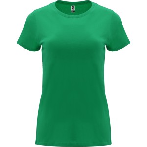 Capri short sleeve women's t-shirt, Kelly Green (T-shirt, 90-100% cotton)