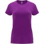 Capri short sleeve women's t-shirt, Purple