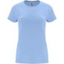 Capri short sleeve women's t-shirt, Sky blue