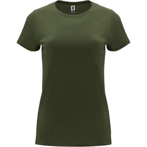 Capri short sleeve women's t-shirt, Venture Green (T-shirt, 90-100% cotton)
