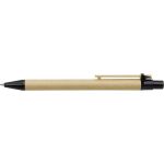 Cardboard ballpen Peter, black (2019-01)