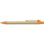 Cardboard ballpen Peter, orange