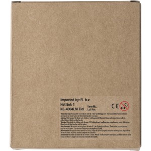 Cardboard box with chalk Orville, brown (Games)