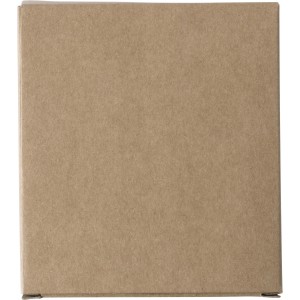 Cardboard box with chalk Orville, brown (Games)
