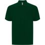 Centauro Premium short sleeve unisex polo, Bottle green