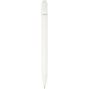 Chartik monochromatic recycled paper ballpoint pen with matt (Wooden, bamboo, carton pen)