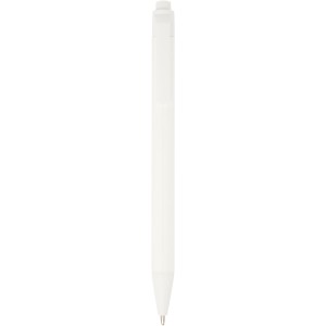 Chartik monochromatic recycled paper ballpoint pen with matt (Wooden, bamboo, carton pen)