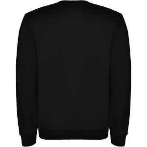 Clasica kids crewneck sweater, Solid black (Pullovers)