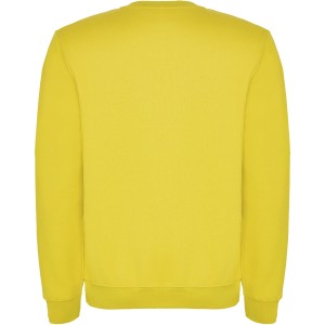 Clasica kids crewneck sweater, Yellow (Pullovers)