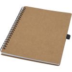 Cobble A5 wire-o recycled cardboard notebook with stone pape (10773206)