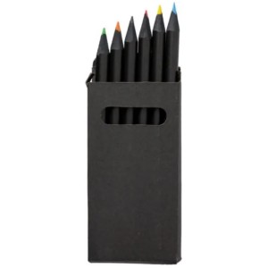 Colored pencils Holger, black (Drawing set)