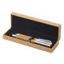 Cork writing set Elmer, brown