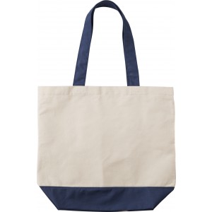 Cotton (280 g/m2) shopping bag Cole, blue (Shopping bags)