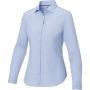 Cuprite long sleeve women's  organic shirt, Light blue